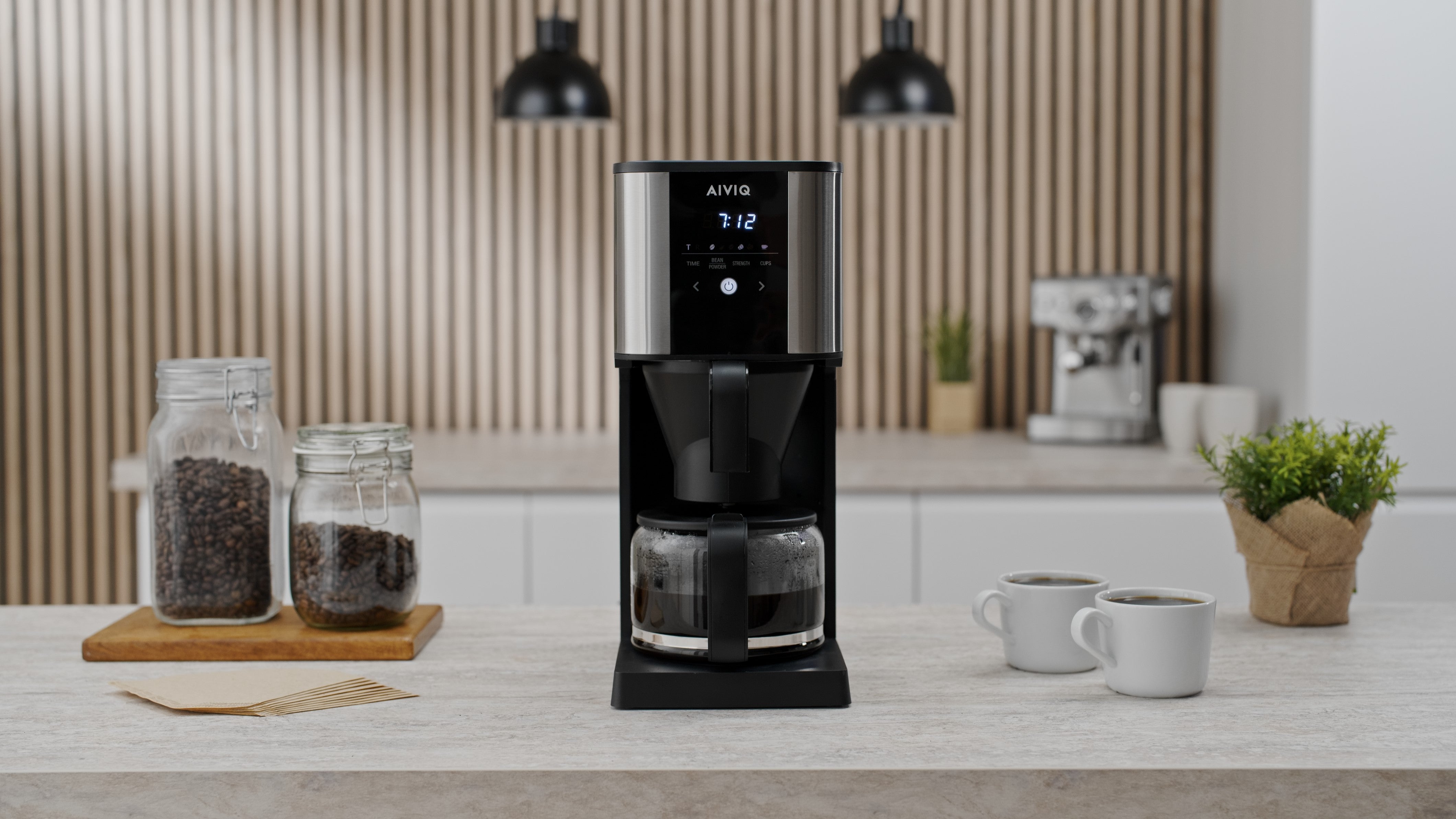 AIVIQ Grind 'N Brew Inspire - AGC-321: Perfektion in jedem Tropfen Filterkaffee
