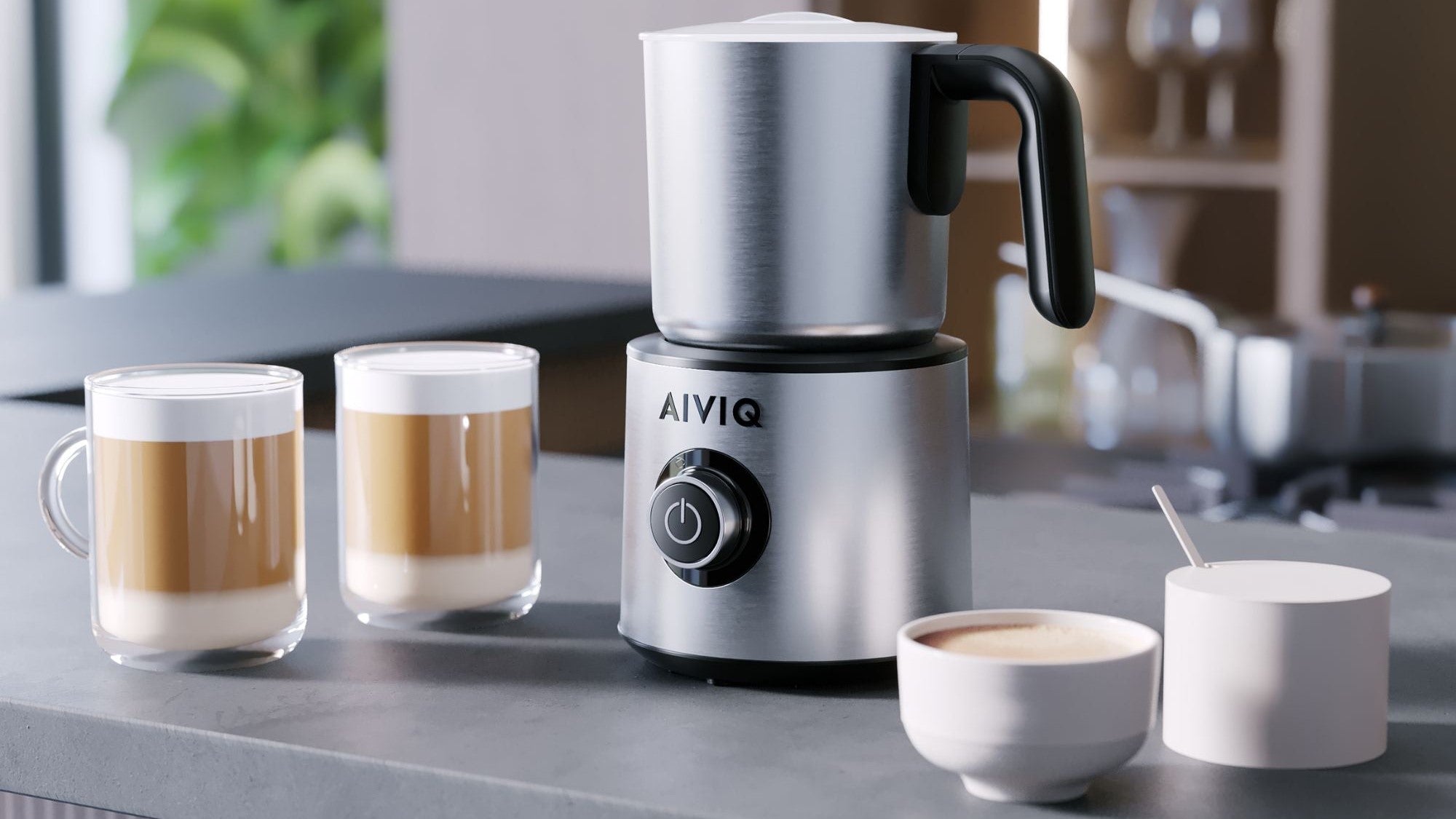 Neuheit! Erleben Sie perfekten Schaum mit dem AIVIQ Virtuoso Pro Milchaufschäumer
