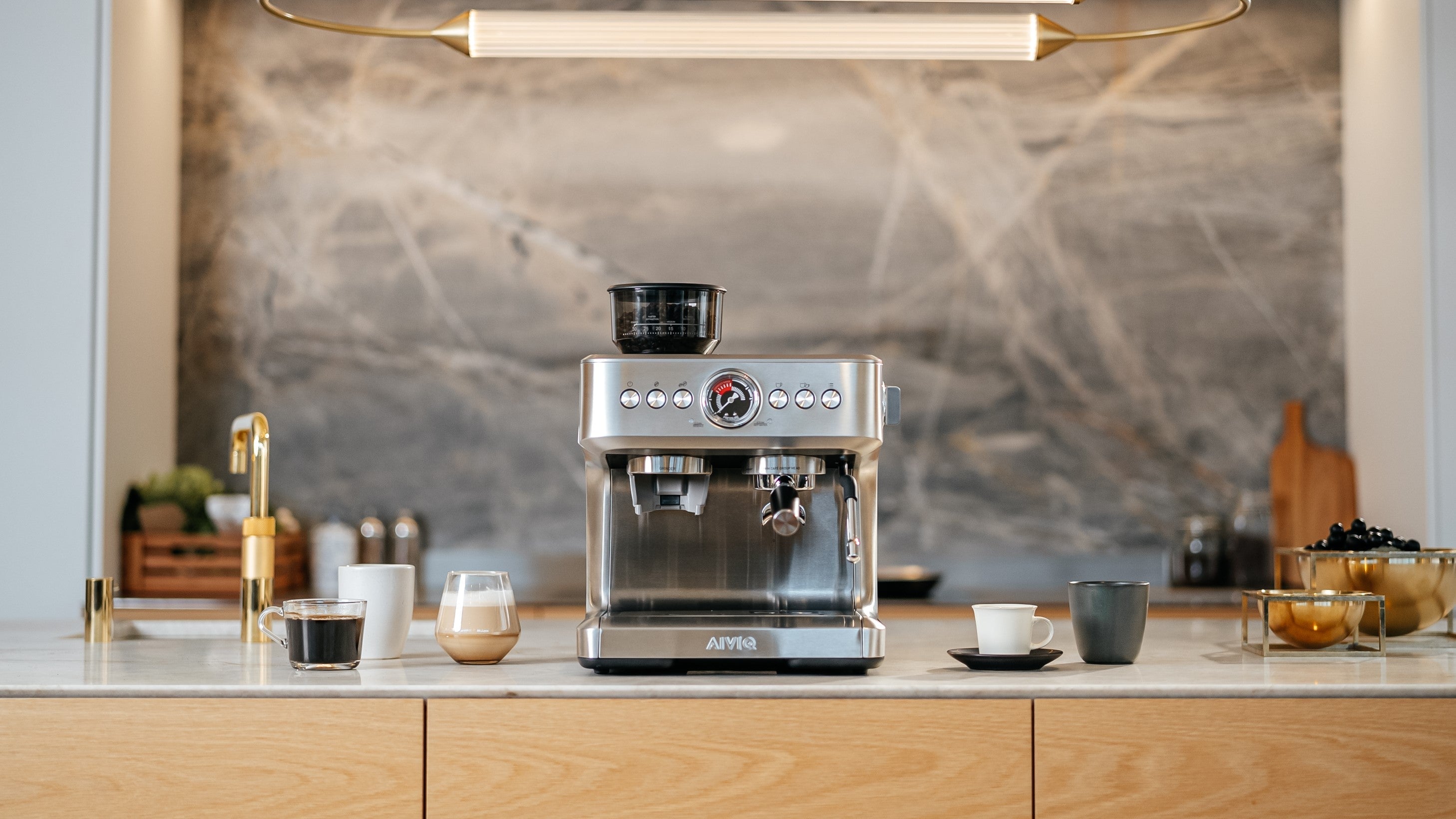 Neuheit! AIVIQ Aspire Brew – Professionelle Espressomaschine für anspruchsvolle Kaffeeliebhaber