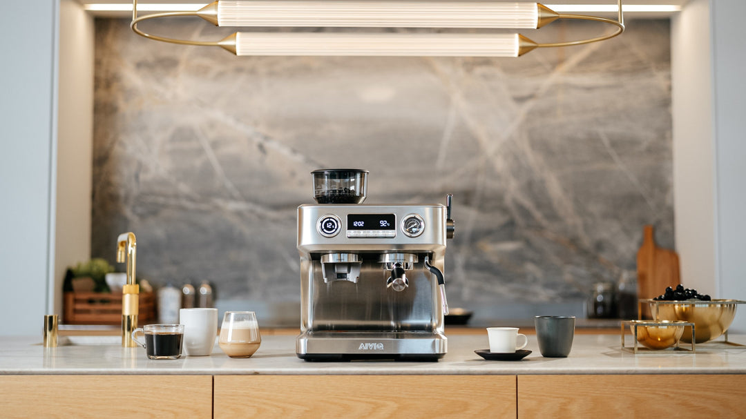 Neuheit! AIVIQ Aspire Advanced – Fortschrittliche Espressomaschine mit eingebauter Kaffeemühle