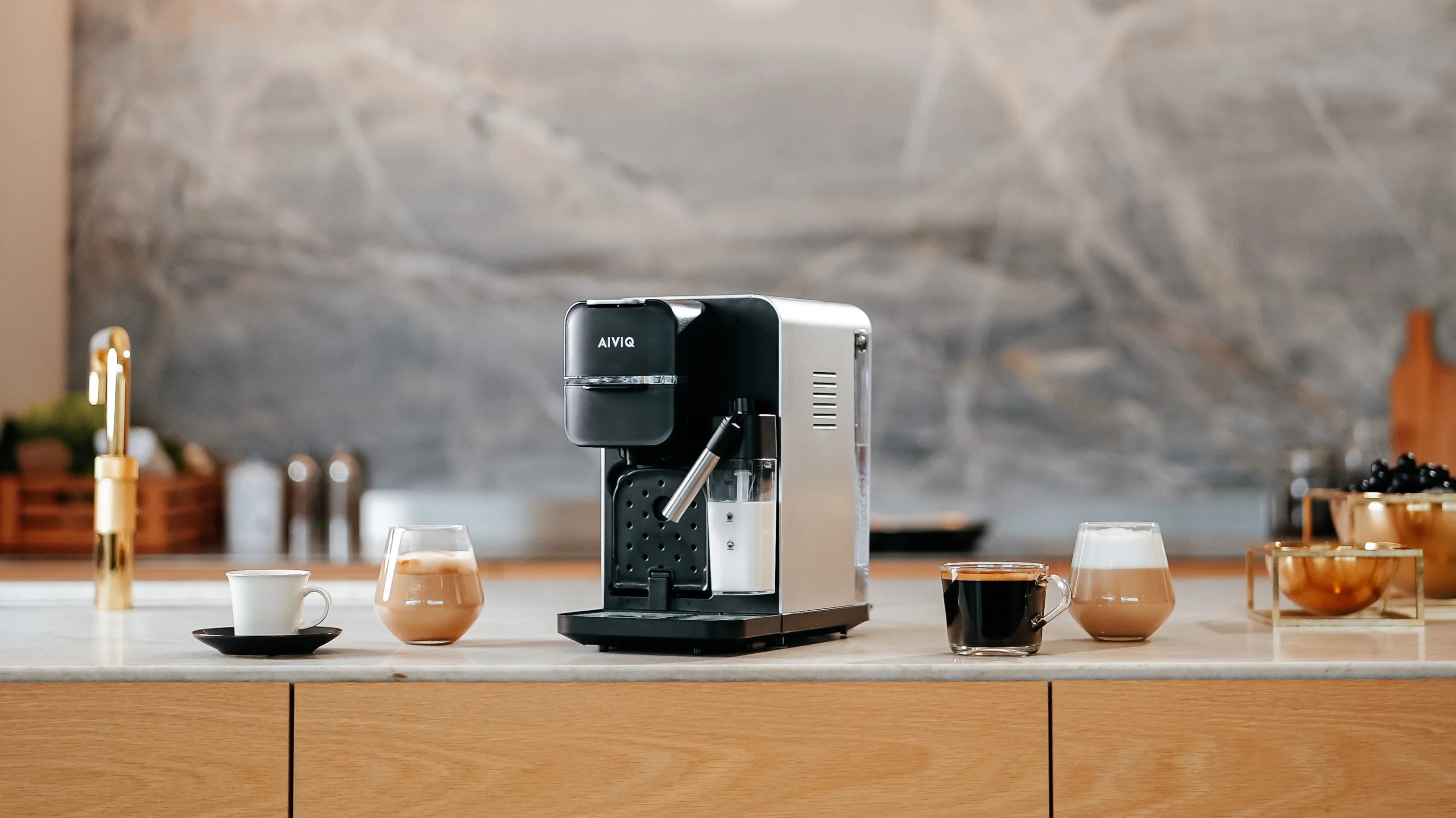 AIVIQ MultiBrew Pro - Die smarte 5-in-1 Multi-Kapsel-Kaffeemaschine
