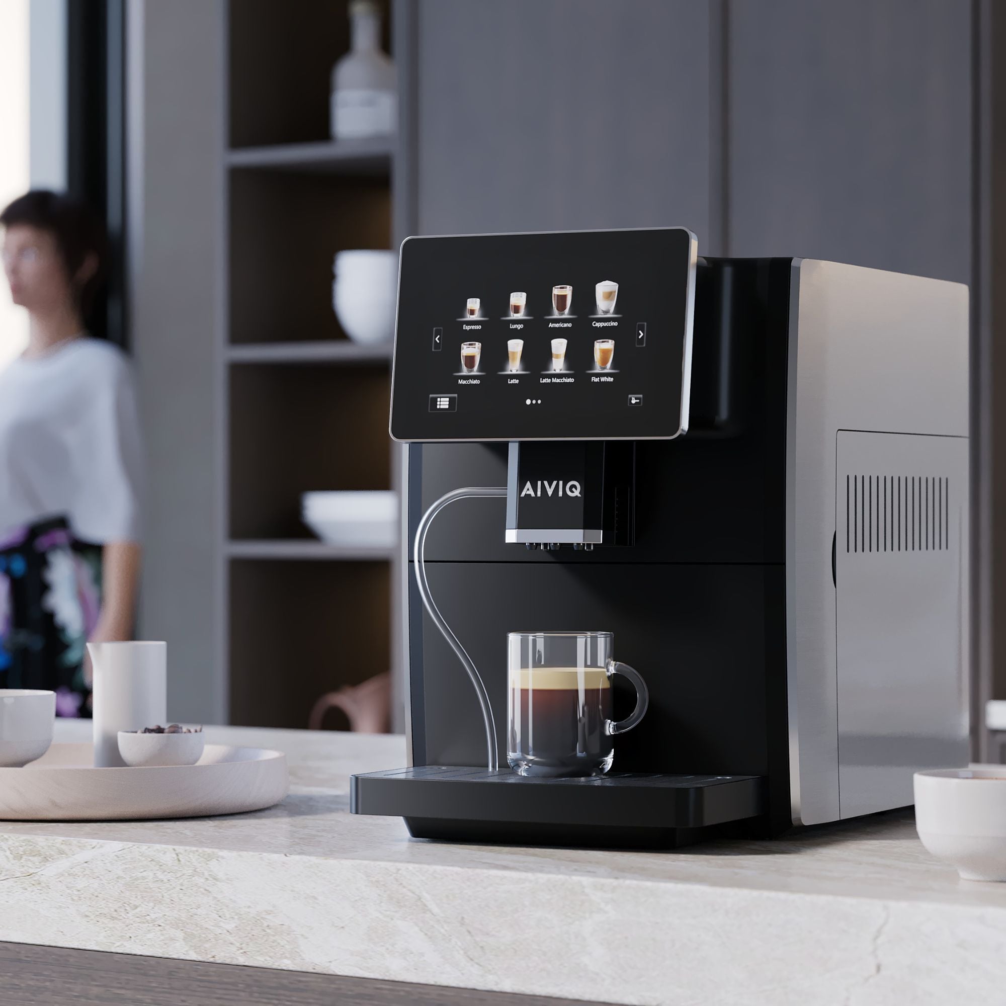 AEM-101S Automatische Espressomaschine