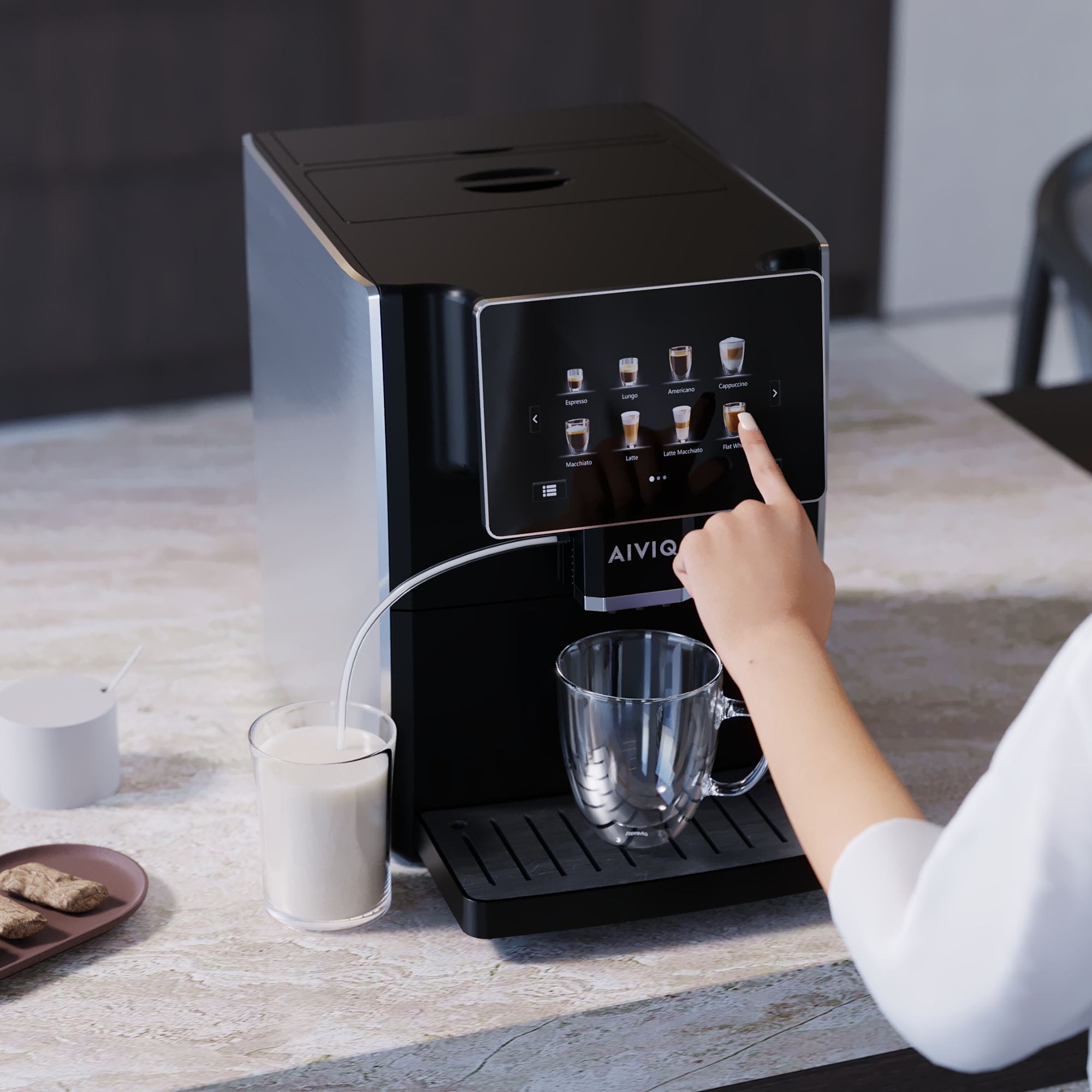 AEM-101S Automatische Espressomaschine