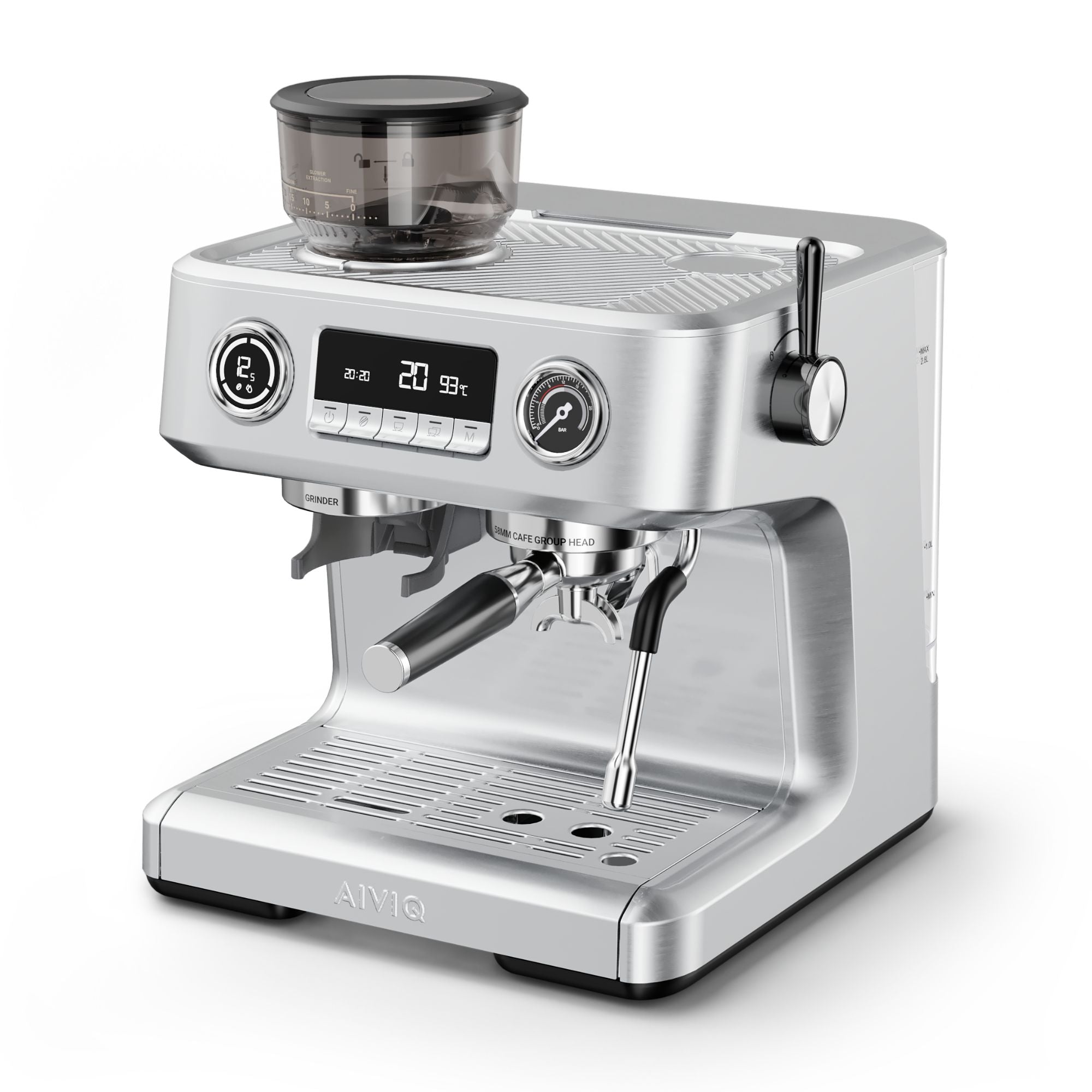 Aspire Advanced - Espressomaschine mit Kaffeemühle