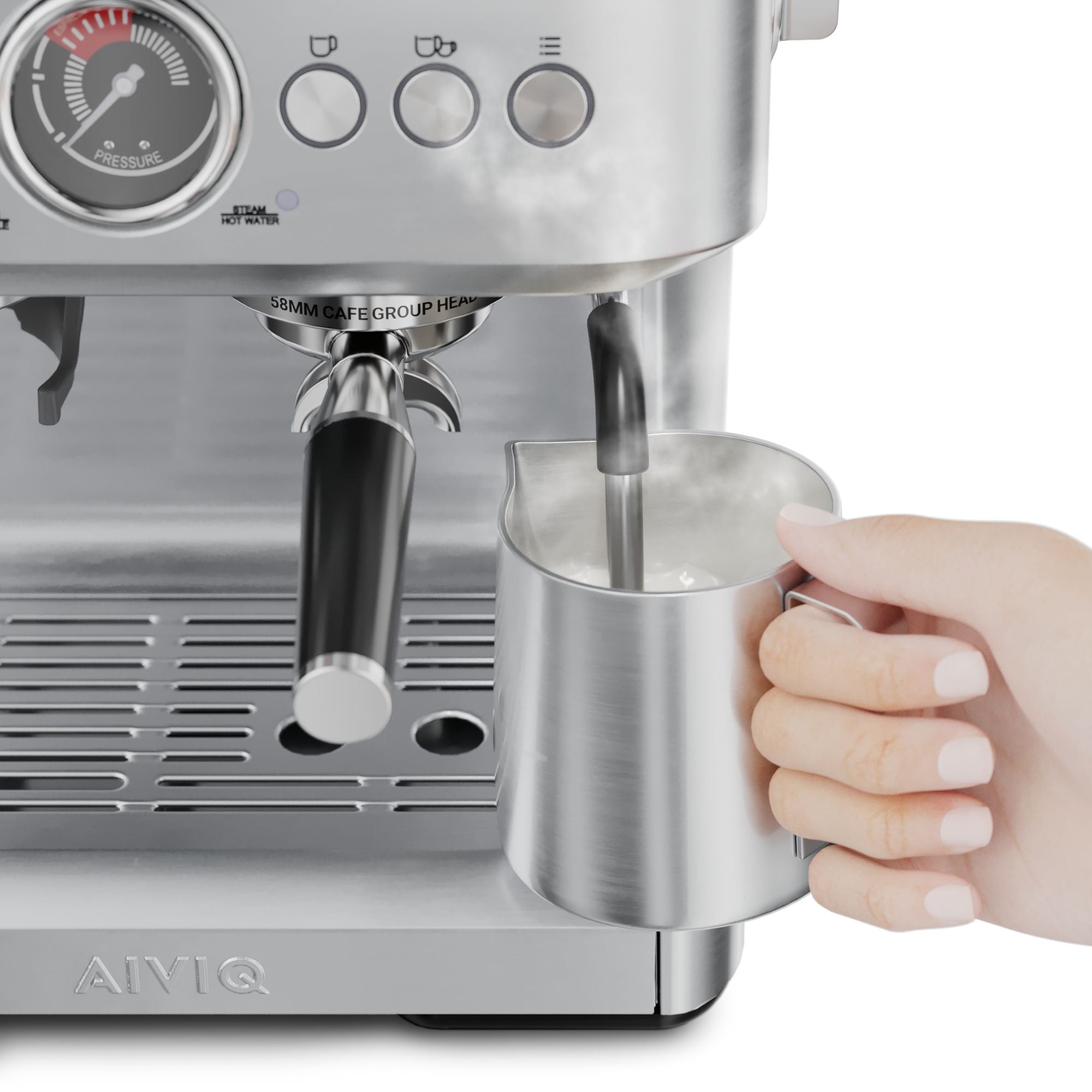 Aspire Brew - Espressomaschine mit Kaffeemühle
