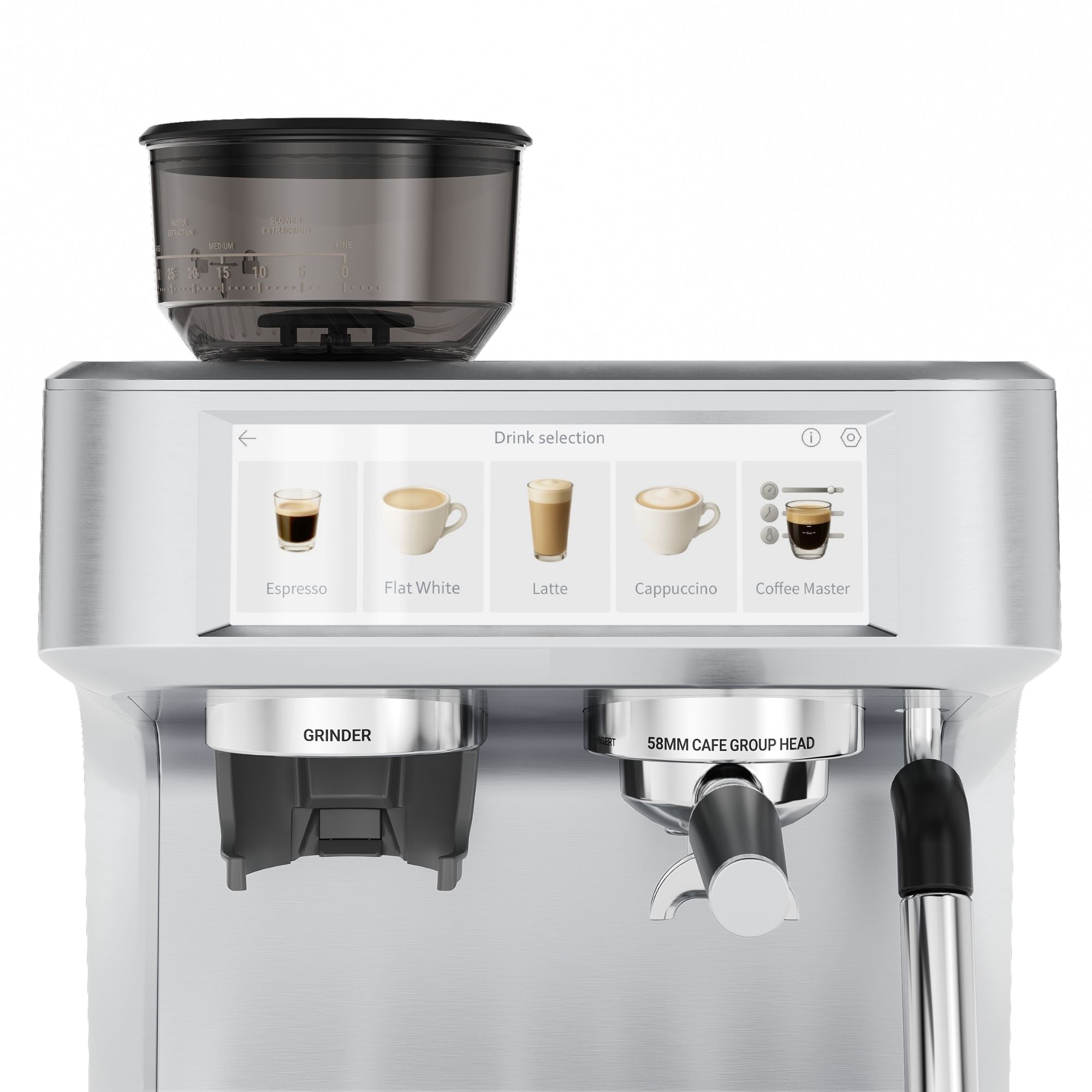 Aspire Expert - Espressomaschine mit Kaffeemühle
