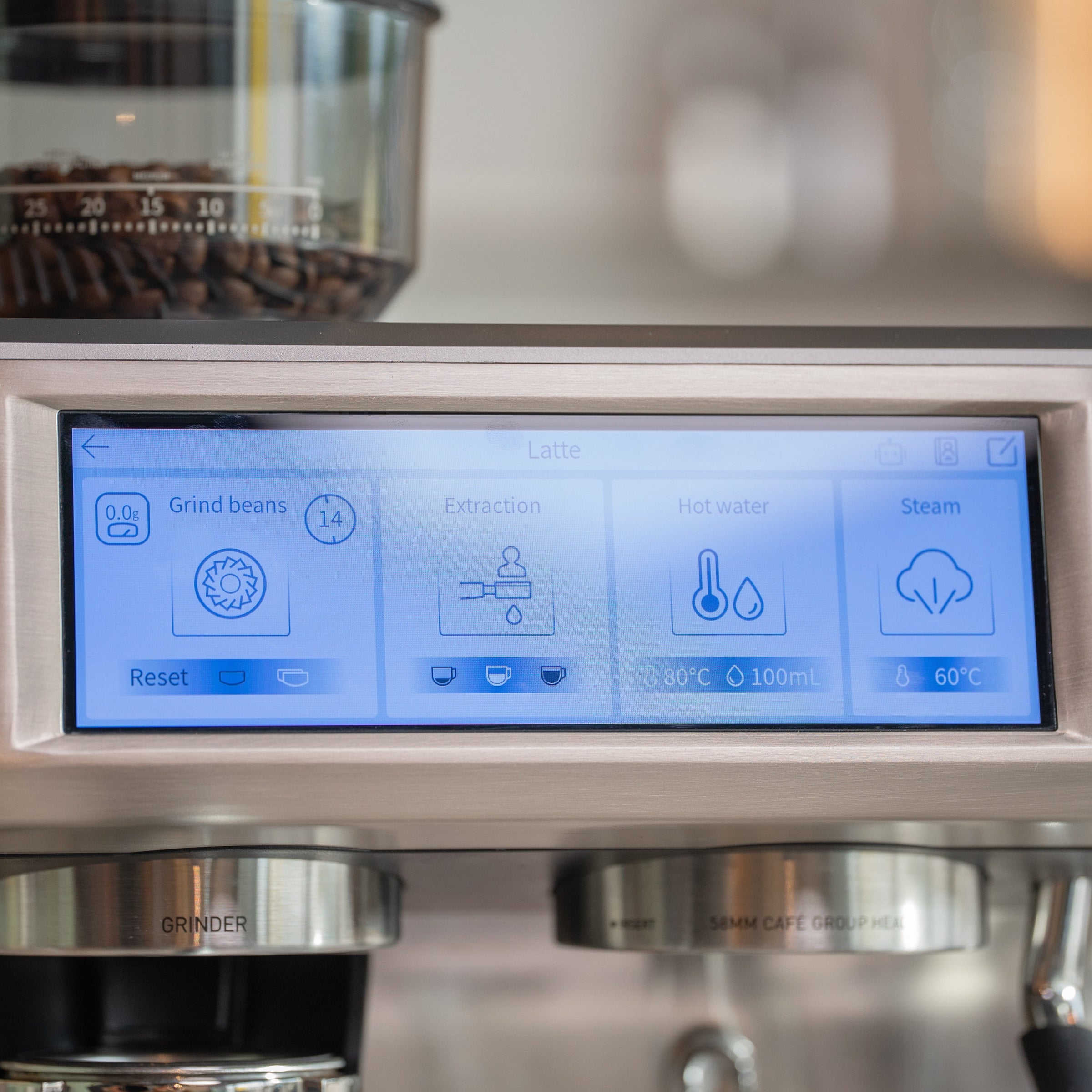 Aspire Expert - Espressomaschine mit Kaffeemühle