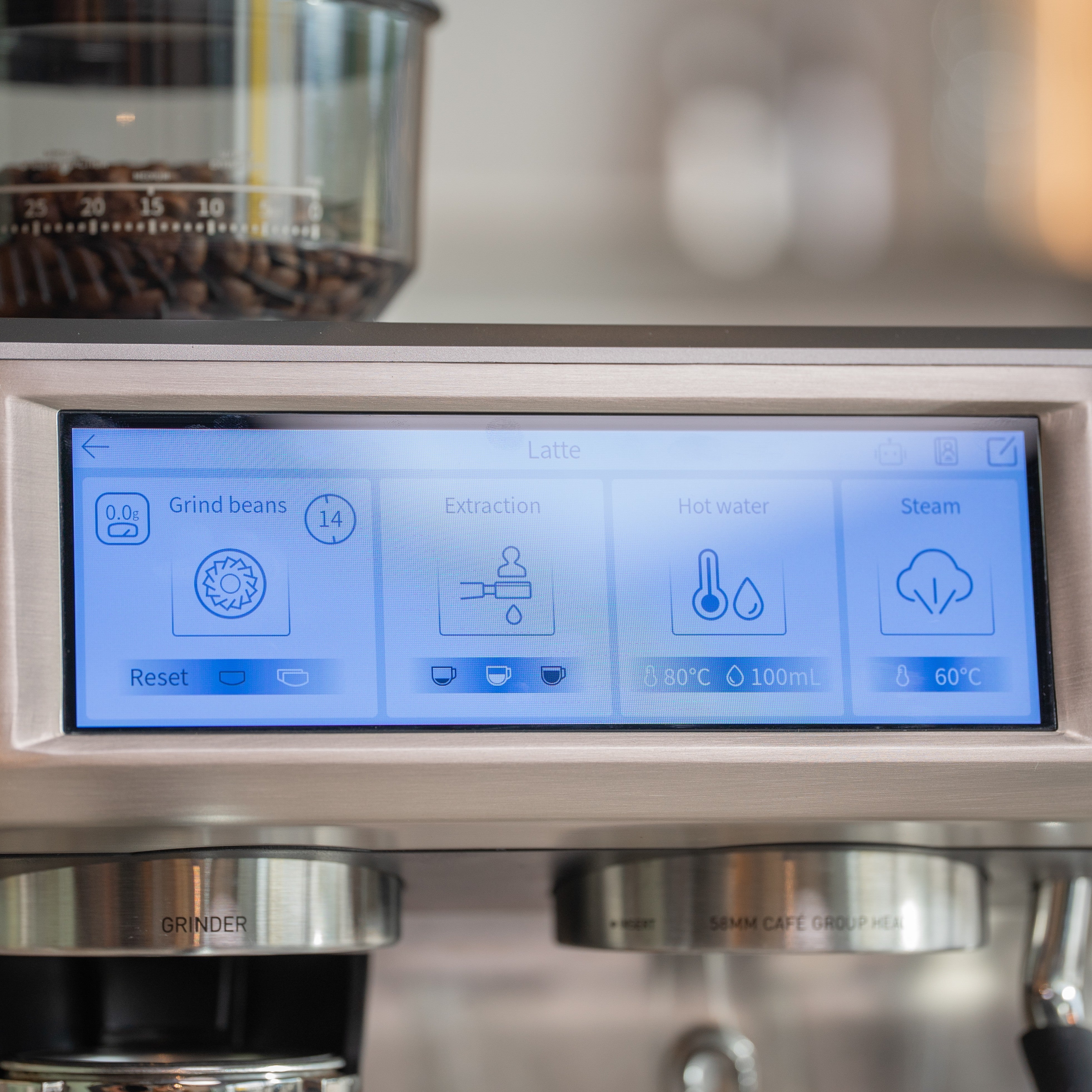 Aspire Expert - Espressomaschine mit Kaffeemühle