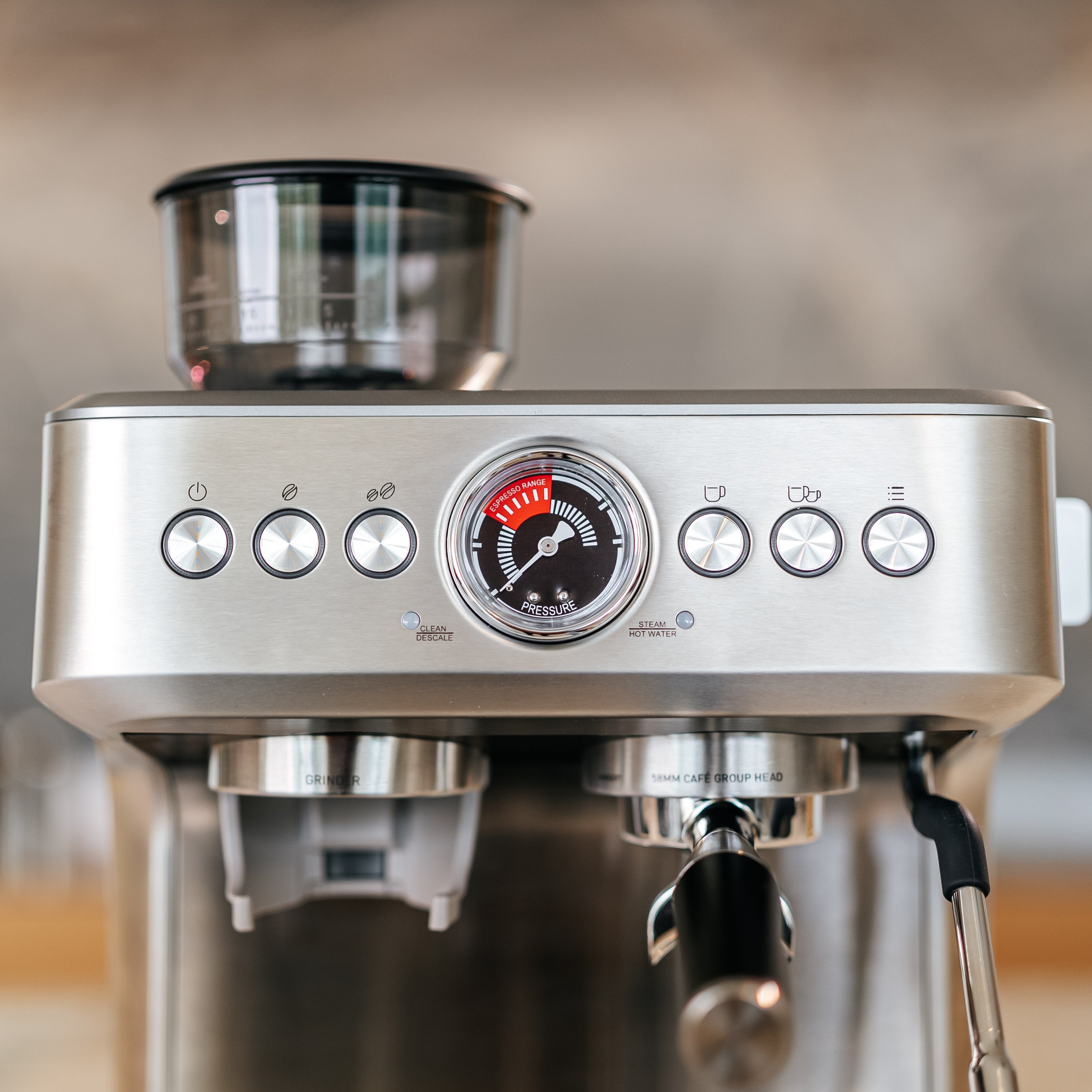 Aspire Brew - Espressomaschine mit Kaffeemühle