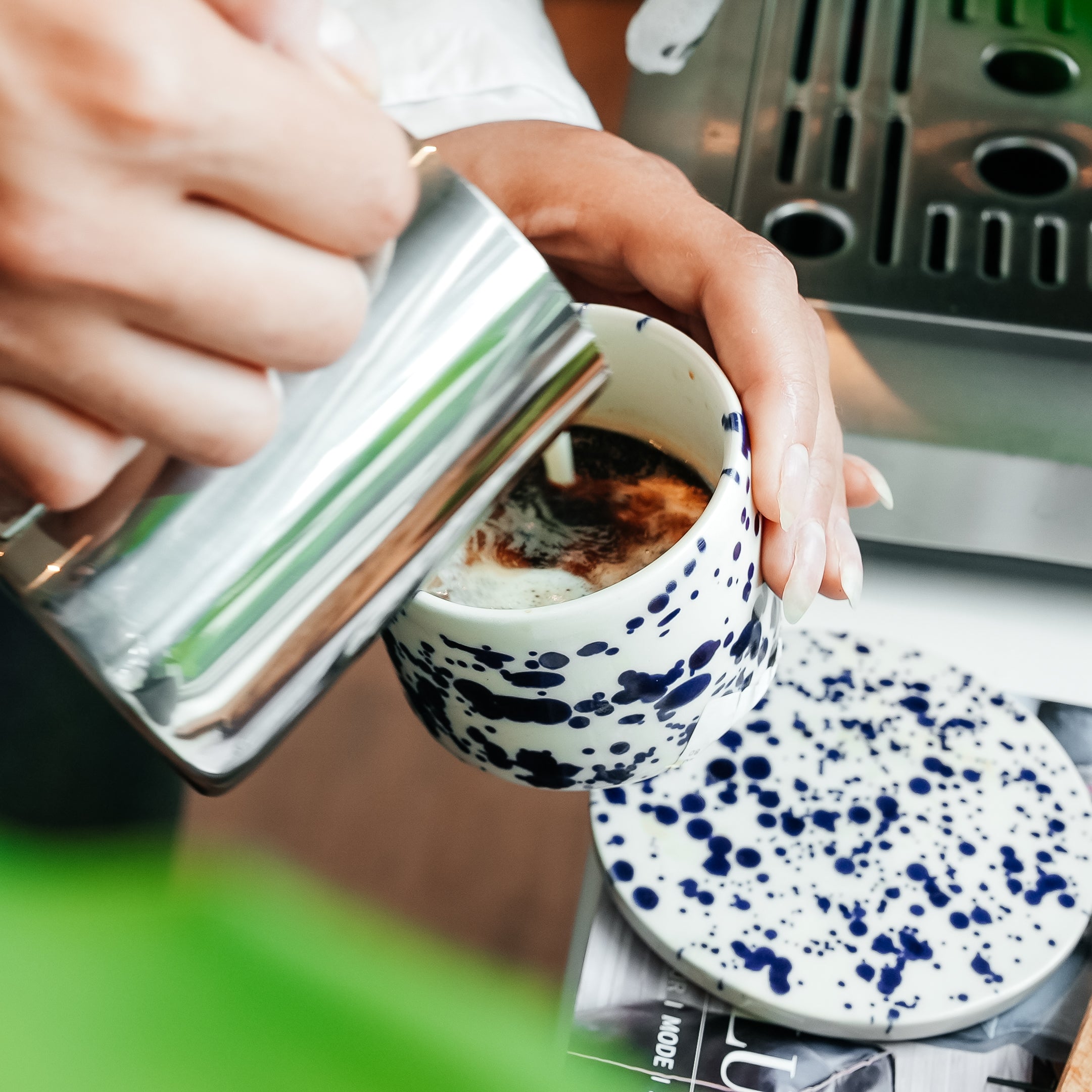 Aspire Advanced - Espressomaschine mit Kaffeemühle