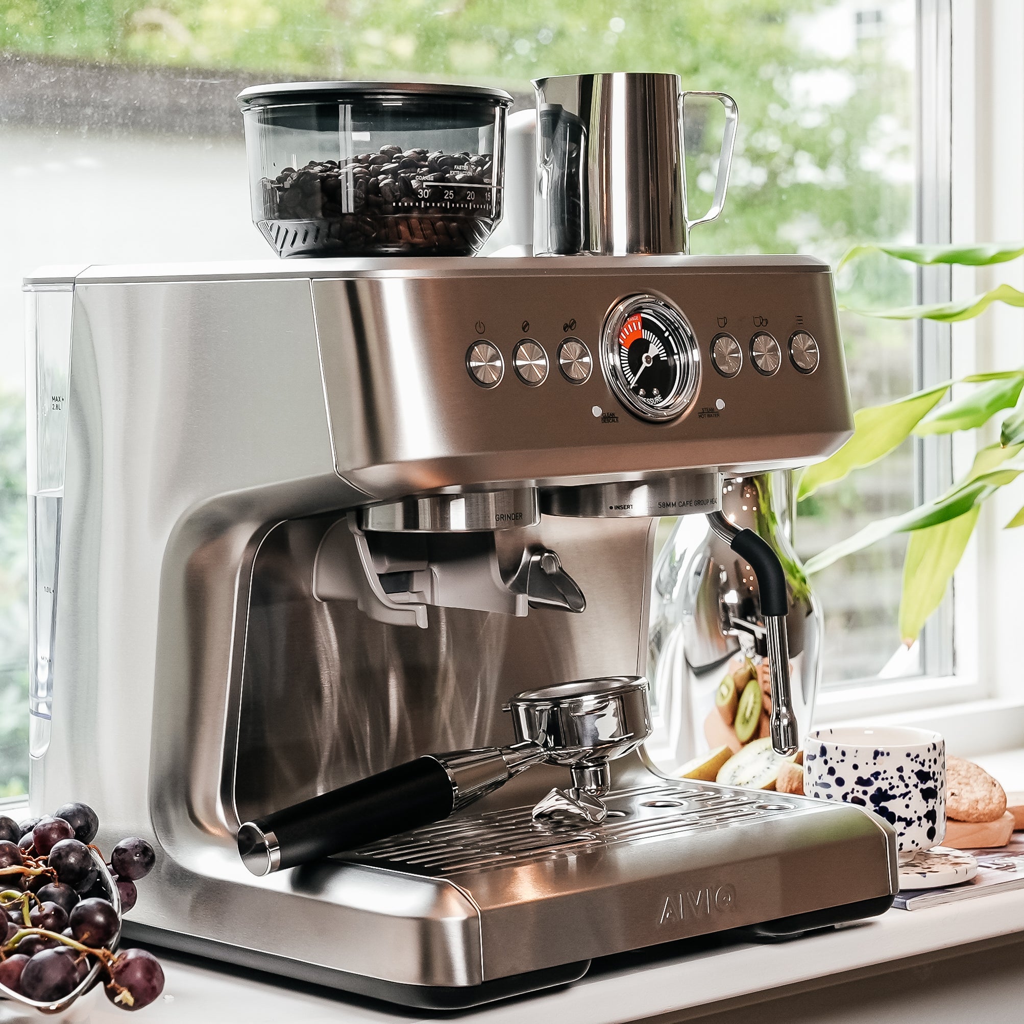Aspire Brew - Espressomaschine mit Kaffeemühle