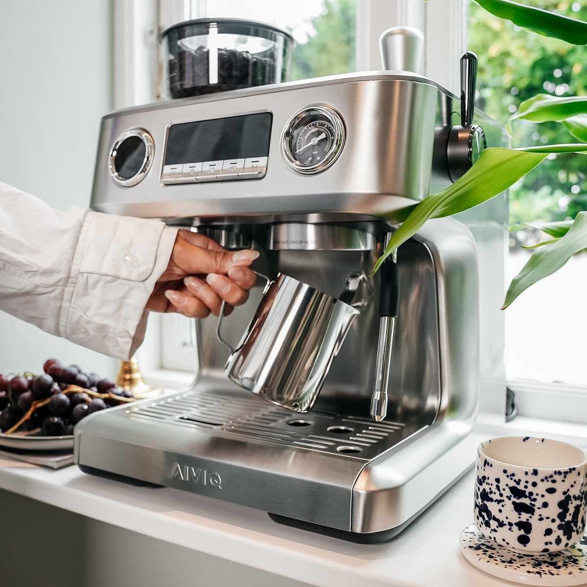Aspire Advanced: die Milch: das Kännchen an der Dampflanze
