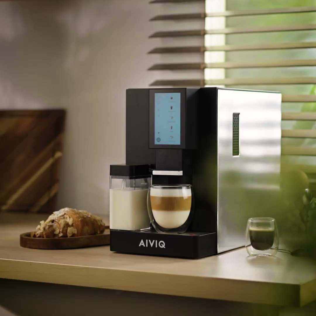 Video: Eine schmale Maschine, jedem seine Tasse.