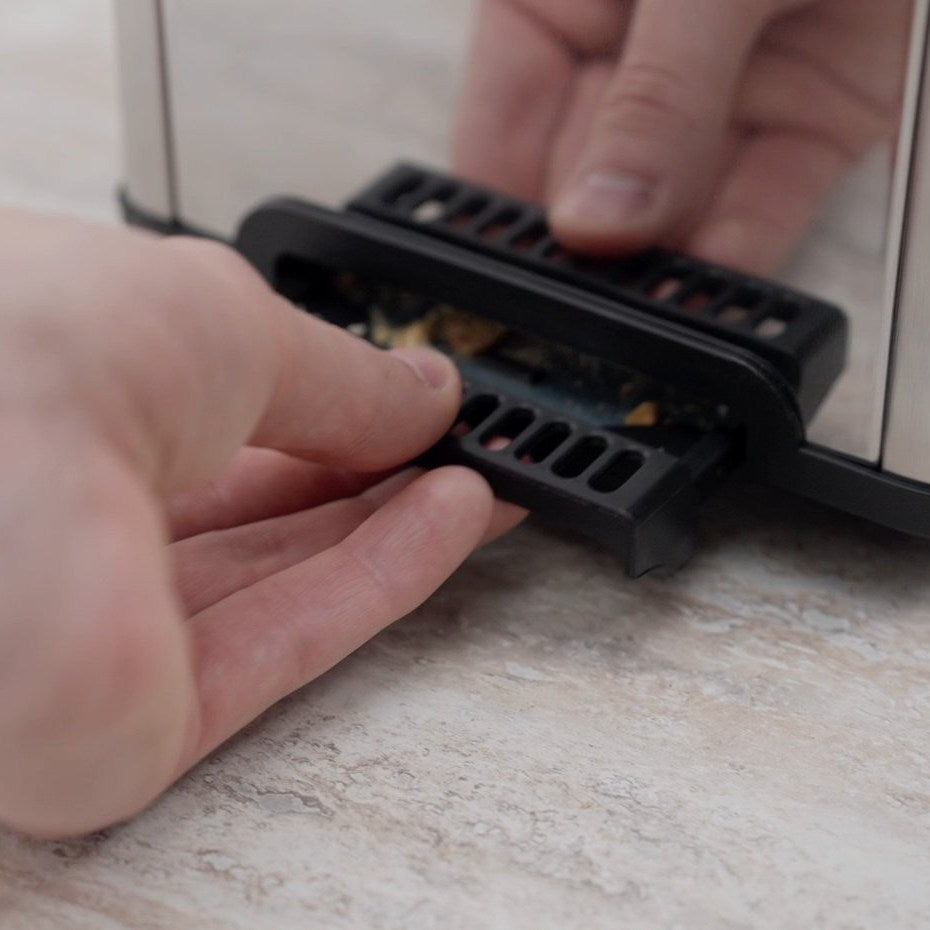 SmartToast Pro 2S: die Krümelschublade