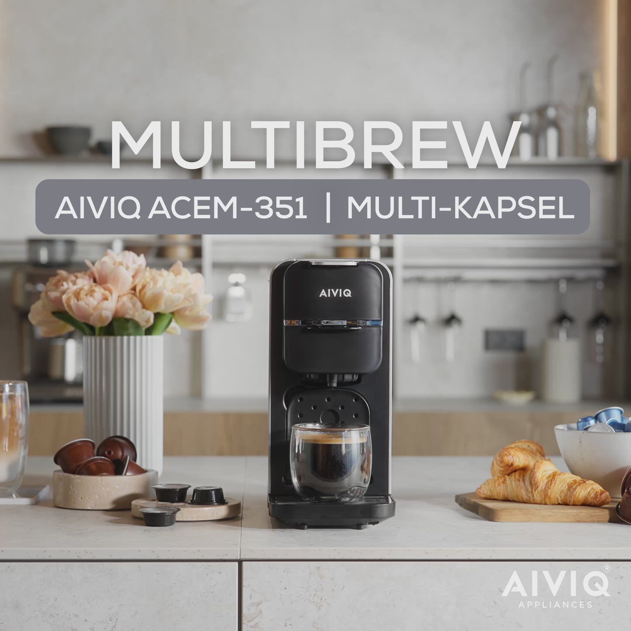 MultiBrew Multi-Kapsel Kaffeemaschine - ACEM-351