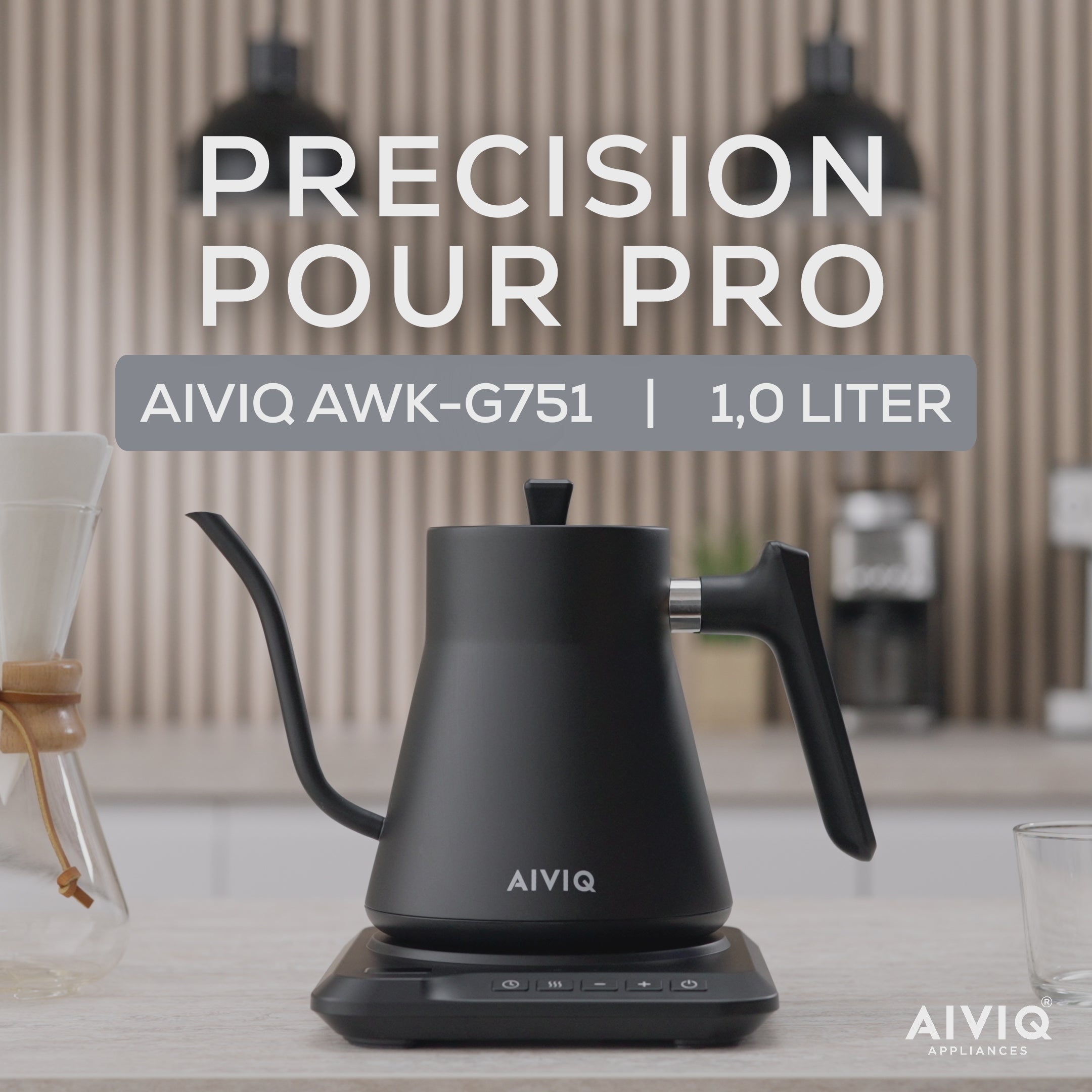 Precision Pour Pro Gooseneck Wasserkocher