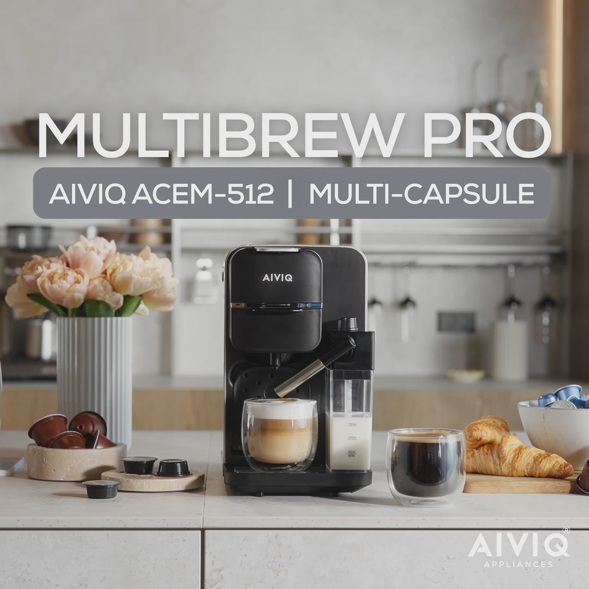 MultiBrew Pro - Multi-Kapsel-Kaffeemaschine